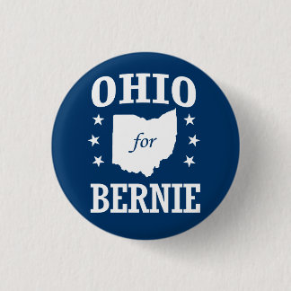 BADGE ROND 2,50 CM OHIO POUR BERNIE SANDERS