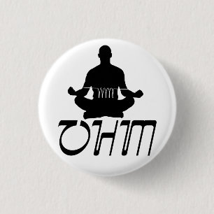 BADGE ROND 2,50 CM OHM