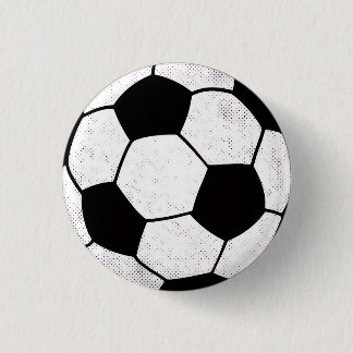 Badge Rond 2,50 Cm Old School Soccer Pitch Aesthetic Graphic Style