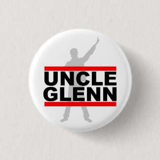 Badge Rond 2,50 Cm Oncle Glenn Shadow Buttons
