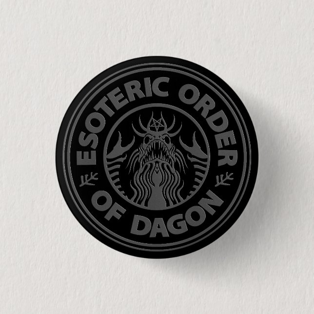 Badge Rond 2,50 Cm Ordre ésotérique du Dagon - Azhmodai 23 (Devant)