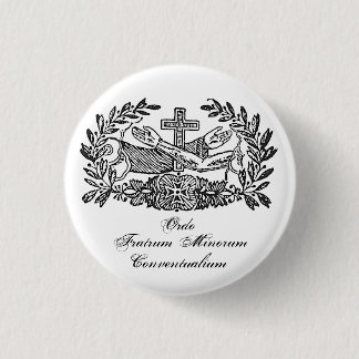 Badge Rond 2,50 Cm Ordre franciscain