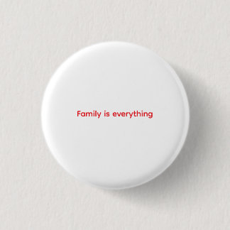 Badge Rond 2,50 Cm Oreiller de jeté Tout est Famille