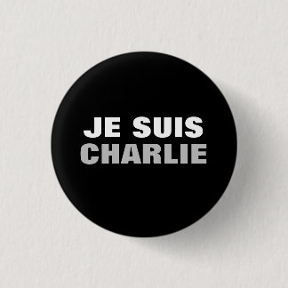 Badge Rond 2,50 Cm OS de Je Suis Charlie