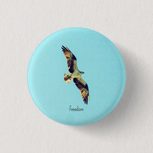 Badge Rond 2,50 Cm Osprey (Devant)