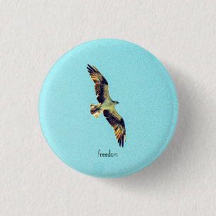 Badge Rond 2,50 Cm Osprey
