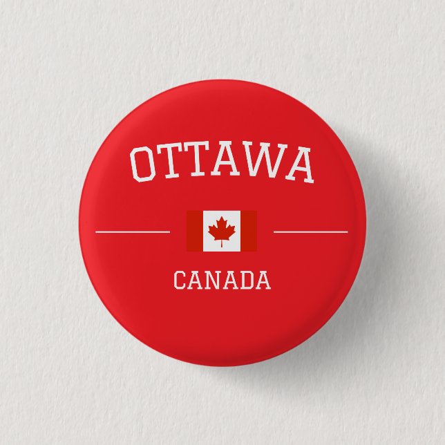 Badge Rond 2,50 Cm Ottawa (Devant)