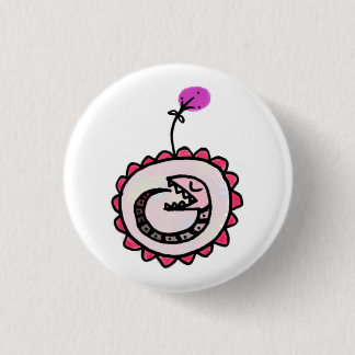 Badge Rond 2,50 Cm ouroboros de bébé