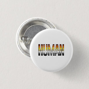 Badge Rond 2,50 Cm Ours Humain