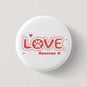 Badge Rond 2,50 Cm OWRAssist Love Rescues