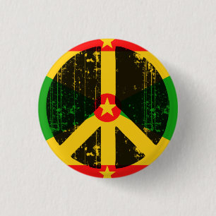 Badge Rond 2,50 Cm Paix dans Greneda