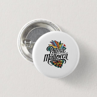 Badge Rond 2,50 Cm Palma de Majorque