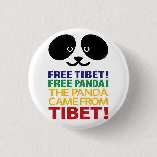 BADGE ROND 2,50 CM PANDA BEAR