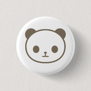 Badge Rond 2,50 Cm panda de chibi
