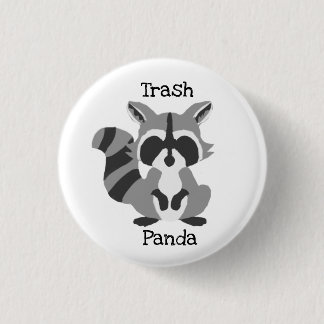 Badge Rond 2,50 Cm Panda de déchets