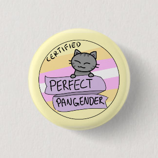 Badge Rond 2,50 Cm Pangender parfait