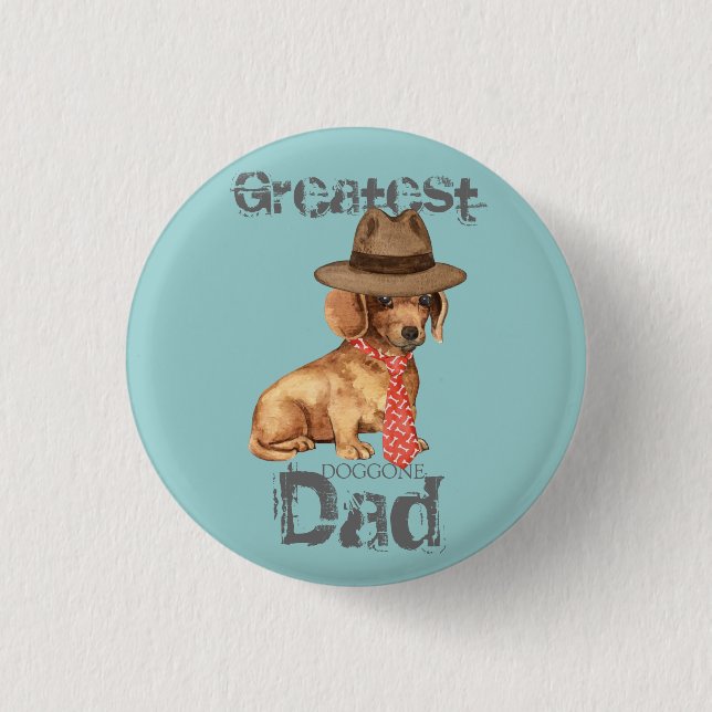 Badge Rond 2,50 Cm Papa (Devant)