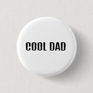 Badge Rond 2,50 Cm Papa Cool