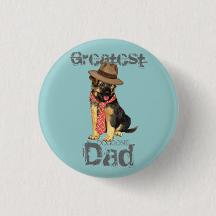 Badge Rond 2,50 Cm Papa GSD