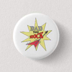 Badge Rond 2,50 Cm Papa tu déchires