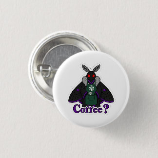 Badge Rond 2,50 Cm Papillon plein de café