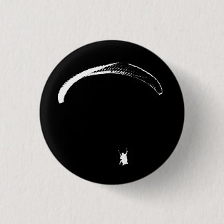 Badge Rond 2,50 Cm Parachute noir et blanc - boutons