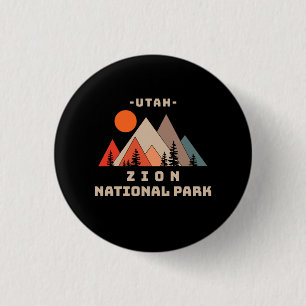 Badge Rond 2,50 Cm Parc national de Zion