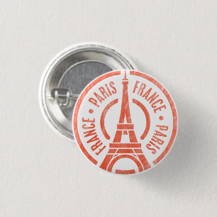 Badge Rond 2,50 Cm Paris vintage