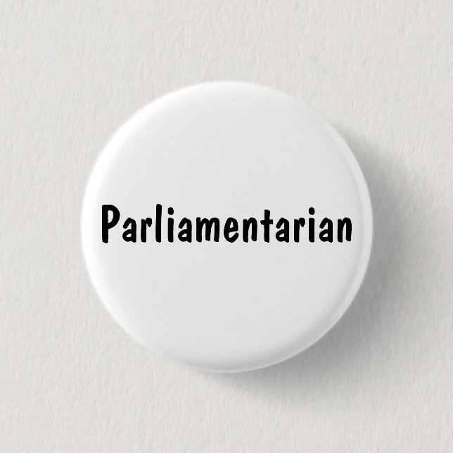 Badge Rond 2,50 Cm Parlementaire (Devant)
