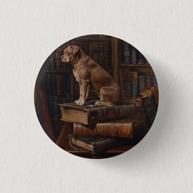 Badge Rond 2,50 Cm Parlons Animaux (Devant)