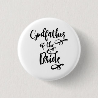 Badge Rond 2,50 Cm Parrain de la mariée