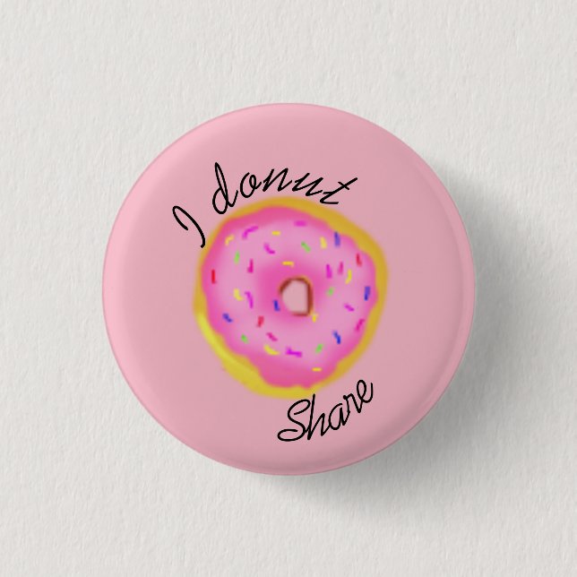 Badge Rond 2,50 Cm Part du beignet I (Devant)