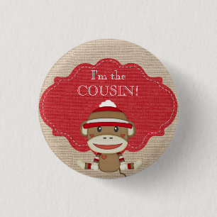 Badge Rond 2,50 Cm Partie de baby shower faite sur commande je suis