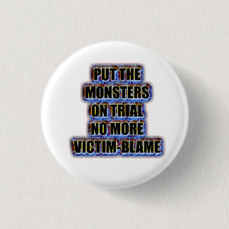 Badge Rond 2,50 Cm Pas plus de victime-blâme