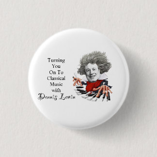 Badge Rond 2,50 Cm Passer À La Musique Classique
