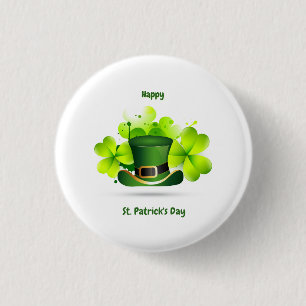 Badge Rond 2,50 Cm Patrick's Day Classic
