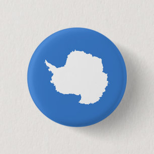 Badge Rond 2,50 Cm Patriotic Antarctica Flag