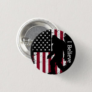 Badge Rond 2,50 Cm Patriotique Bigfoot