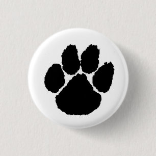Badge Rond 2,50 Cm Paw_Print