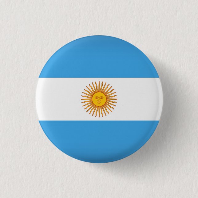Badge Rond 2,50 Cm pays argentine (Devant)
