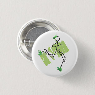 Badge Rond 2,50 Cm Pays de Cute Cross © Grass Runner