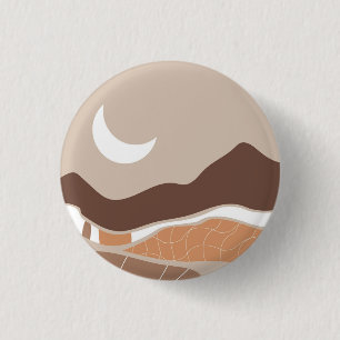Badge Rond 2,50 Cm Paysages d'illustration