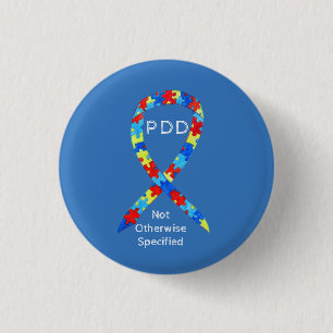 Badge Rond 2,50 Cm PDD-NOS (Non Spécifié Autrement) Épingle De Ruban