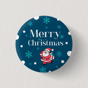 Badge Rond 2,50 Cm Père Noël