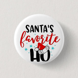 Badge Rond 2,50 Cm Père Noël Favori Ho Drôle Noël Noël Noël Noël