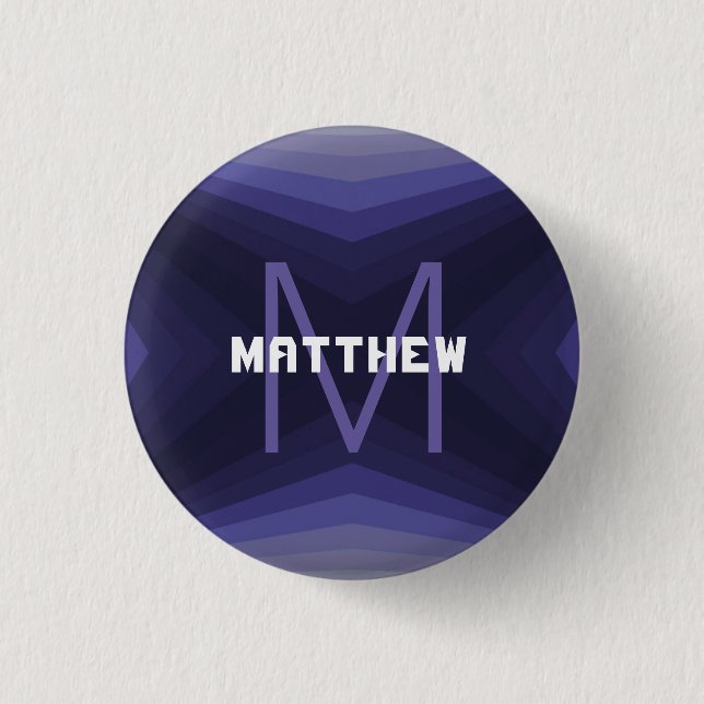 Badge Rond 2,50 Cm Personalizable Button - Purple HAMbWG (Devant)