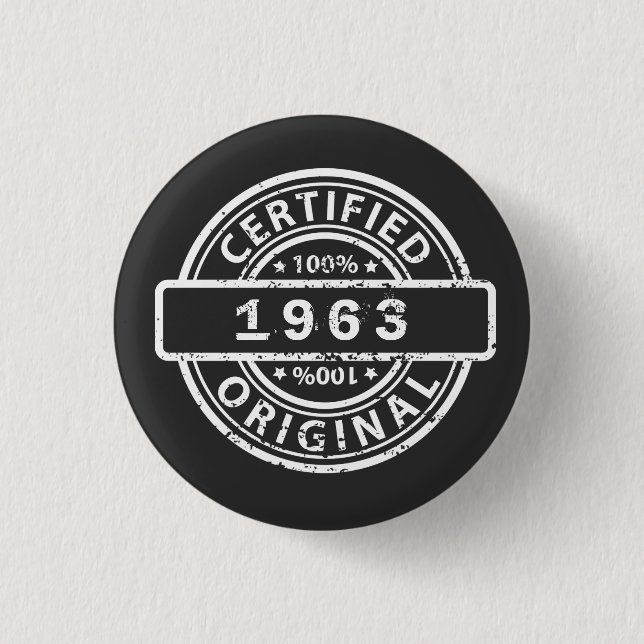 Badge Rond 2,50 Cm Personnalisable certifié original (Devant)
