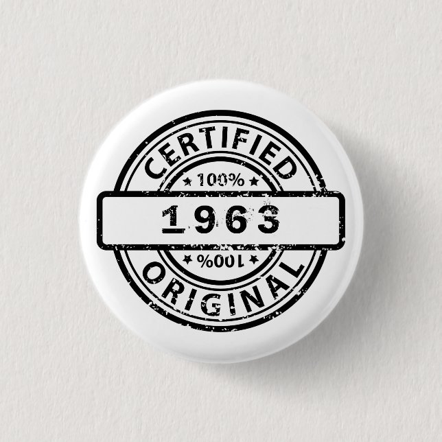 Badge Rond 2,50 Cm Personnalisable certifié original (Devant)