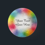 Badge Rond 2,50 Cm Personnalisé Ajouter Votre Nom De Texte Modèle Col<br><div class="desc">Ajoutez Votre Texte Personnalisé Couleurs Arc-en-ciel Moderne Blanc Modèle Abstrait Bouton rond Jaune Orange Bleu Vert Rose Rouge Violet.</div>