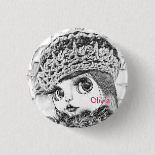 Badge Rond 2,50 Cm Personnaliser, personnel, anniversaire